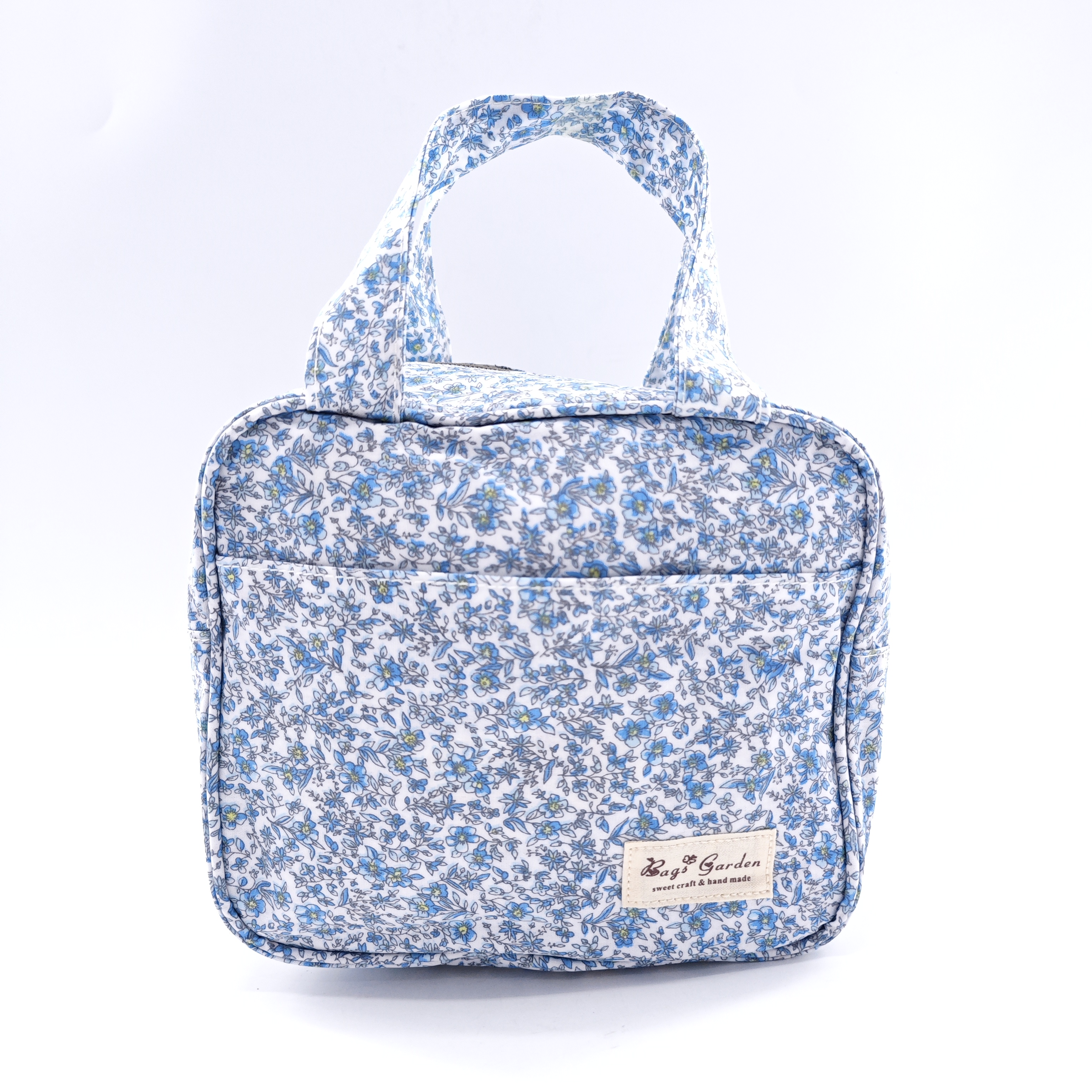 Bagsgarden-Bolsa nevera impermeable con diseño floral, bolsa térmica para entregas a domicilio, ideal para uso comercial y mantenimiento de temperatura. Bolsa de mano para picnic, lonchera para estudiantes y caja de almuerzo.