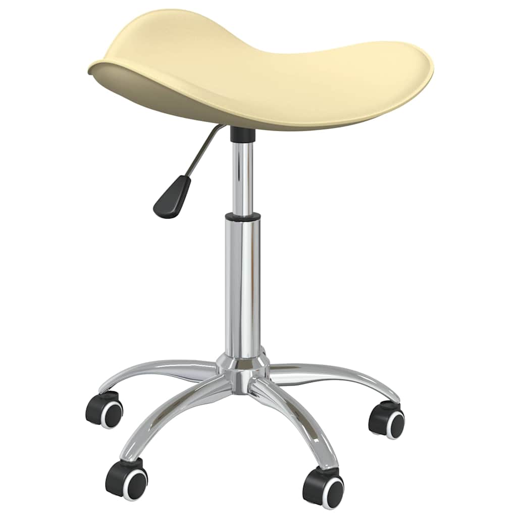 vidaXL Silla de comedor giratoria cuero sintético  44 x 44 x 57 cm Multicolor