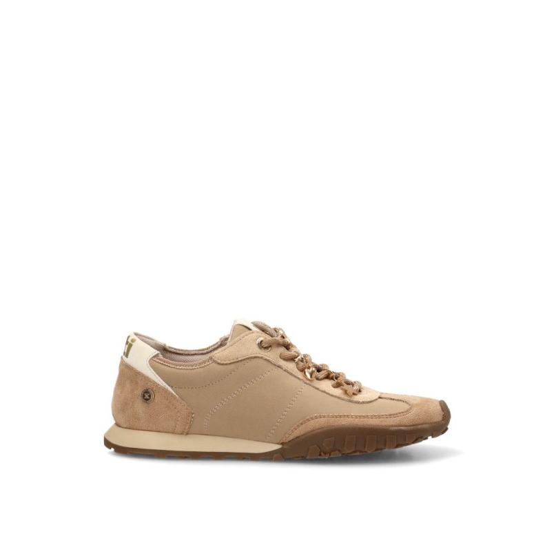 Zapatillas Casual Xti - Mujer - Suela Plana - Modelo 146146 - Color Beige
