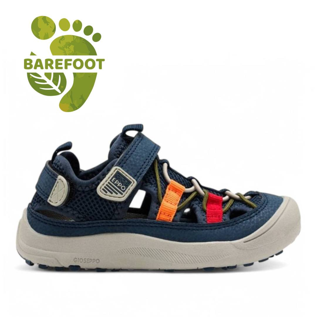 sandalias Gioseppo grises estilo cangrejeras dunbarton barefoot