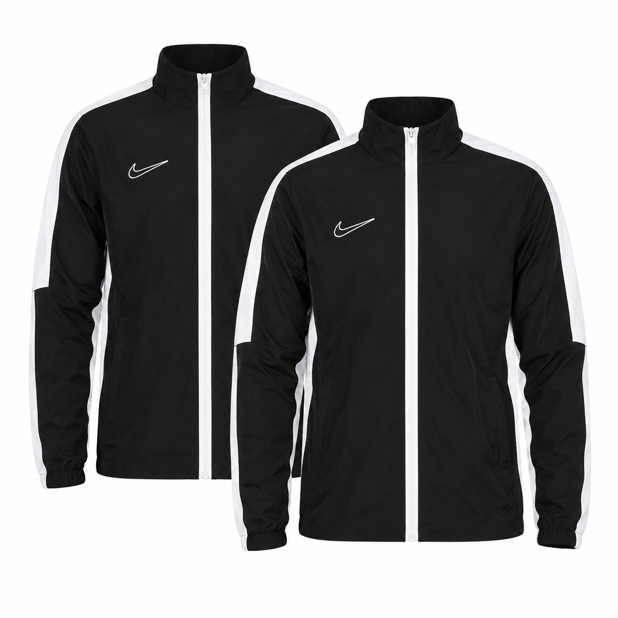 Pack de 2 Nike Sudadera de Chandál Academy Pro, con cierre para hombre, Color Negro.
