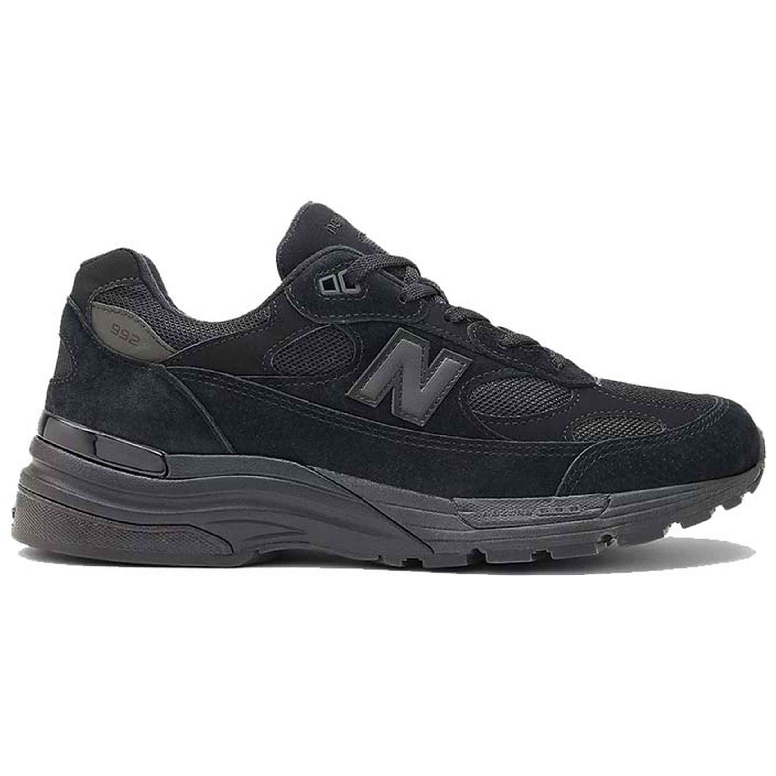 Zapatillas New Balance modelo New Balance 992 Made in USA "Triple Black" para hombre y mujer en color Negro
