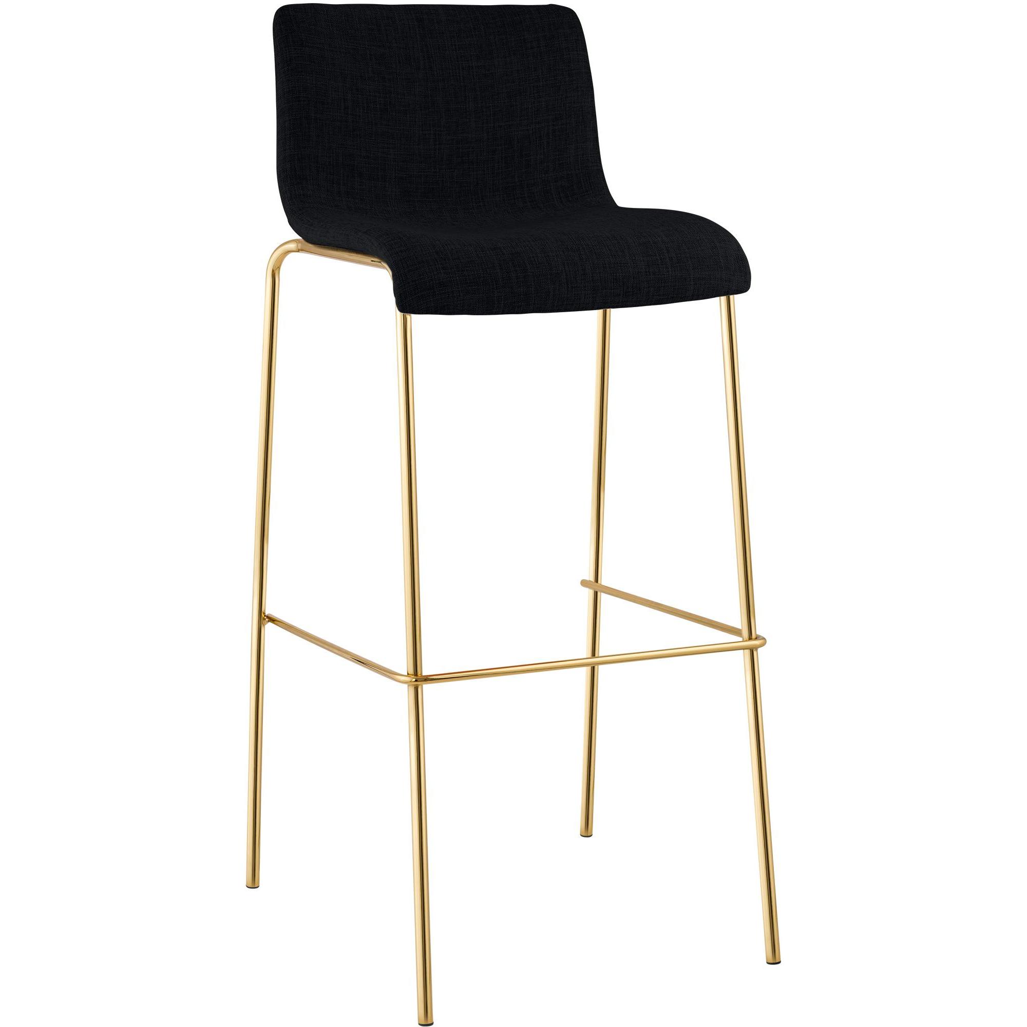 Barhocker Hoover Stoff 4-Fu Gold