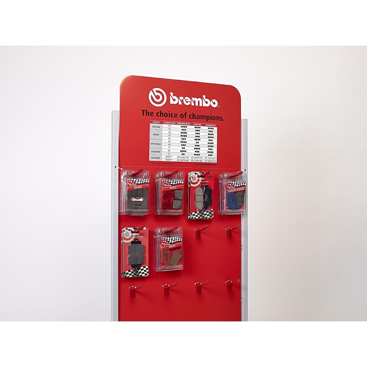 Expositor De Pared De Pastillas Freno 980081