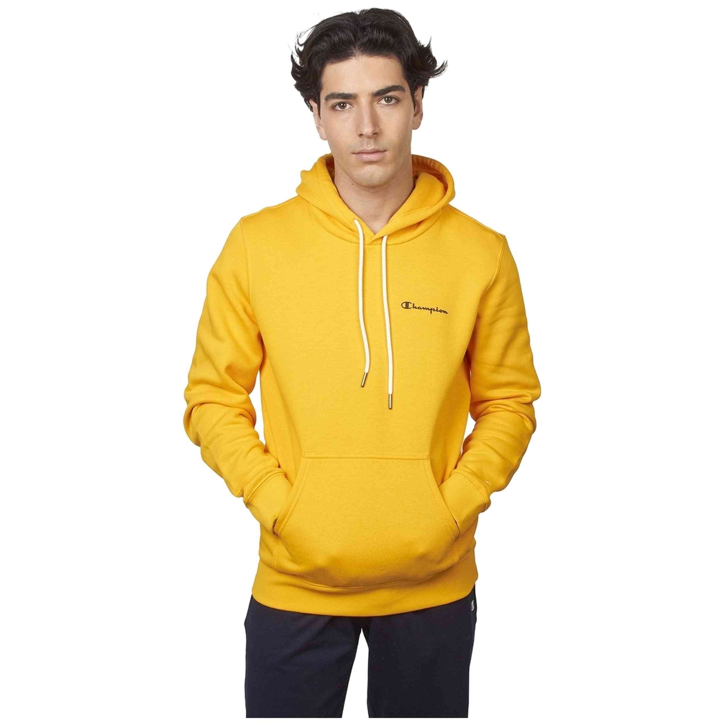 Sudadera Con Capucha Champion modelo CAMPEÓN 214749 - Sudadera para Hombre en color Amarillo