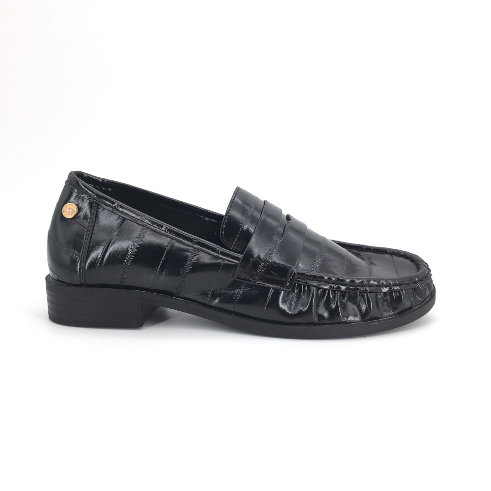 Mocasín Xti para mujer, mod.146430, Mocasín antifaz relieves