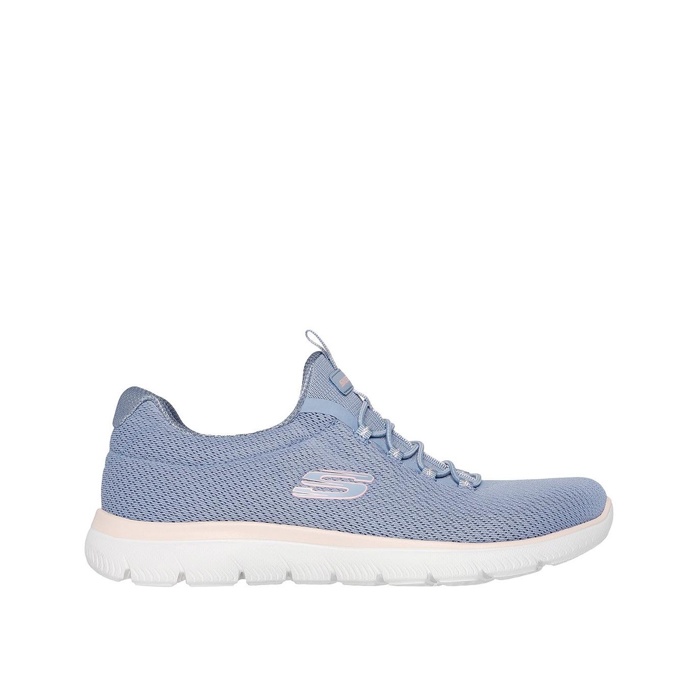 ZAPATILLAS VEGANAS AZULES SKECHERS Summits - Summer Blush 150268