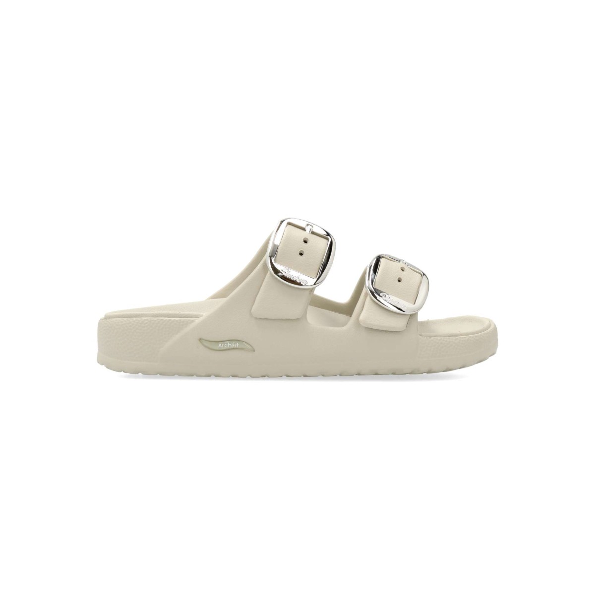 Skechers - Sandalias planas Arch Fit Cali Breeze Foamies con suela Luxe Foam® moldeada y cierre ajustable para mujer, estilo veraniego cómodo
