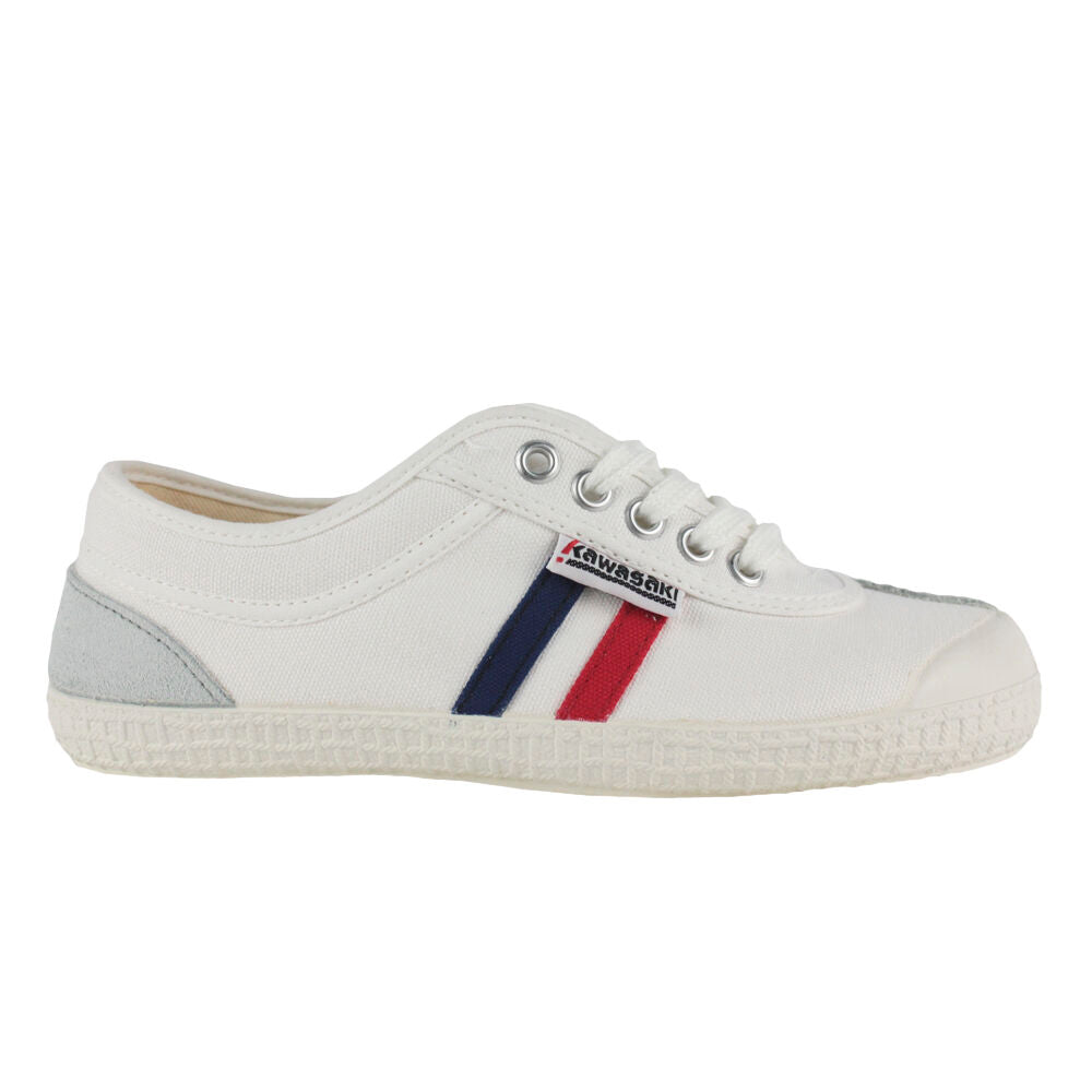 Kawasaki Retro 23 Canvas Shoe K2301W White Retro