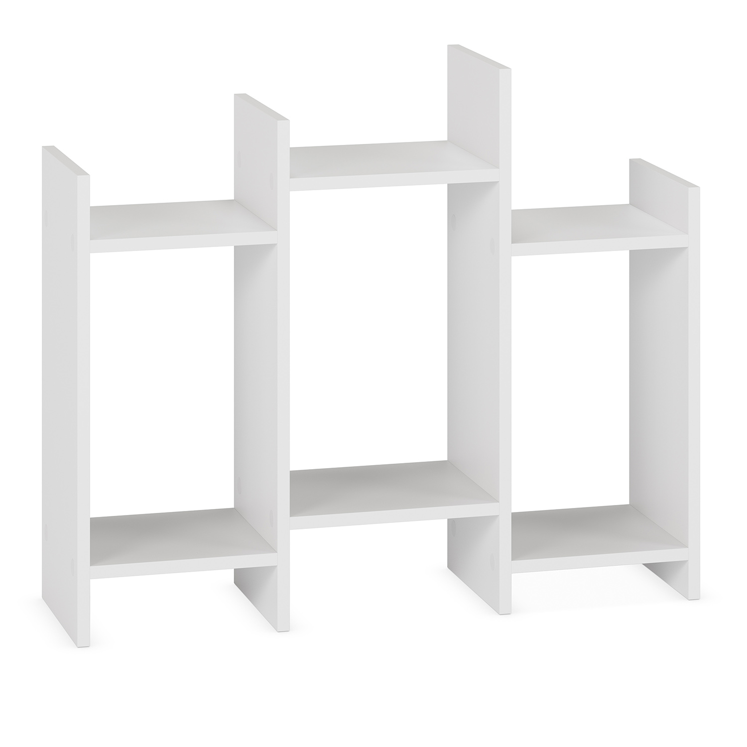 VS Venta-Stock Estantería Feroe 3 huecos Roble o Blanco