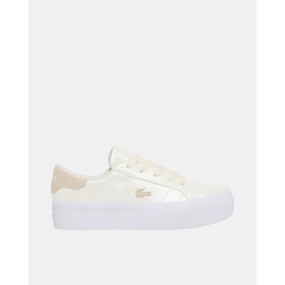 Lacoste 52CFA0004 ZIANE Zapatillas Mujer Beige
