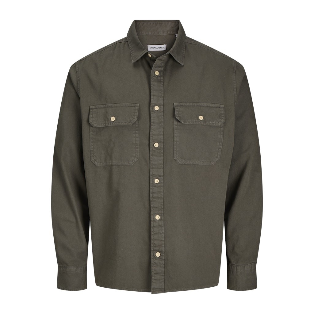 Jack & Jones Camisa Hombre JJETRAVIS SHIRT LS NOOS