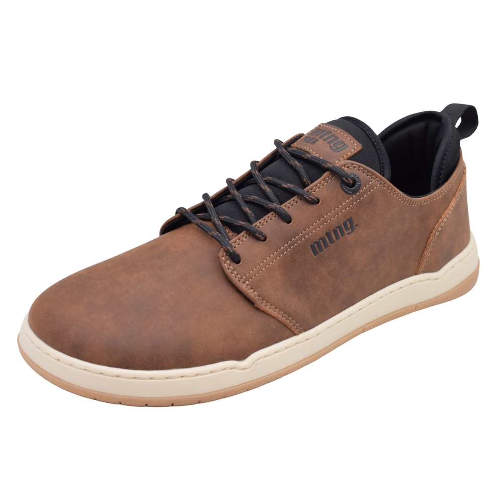 Zapatos Mustang Estilo Deportivo Casual En Color Marrón Para Hombre