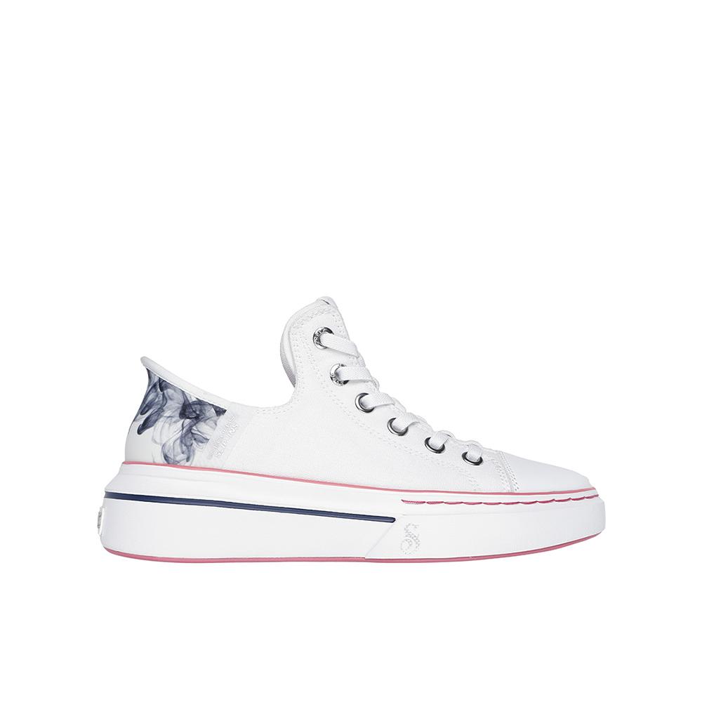 Skechers 186000_WBLP Zapatillas para mujer blancas en textil y piel 82631