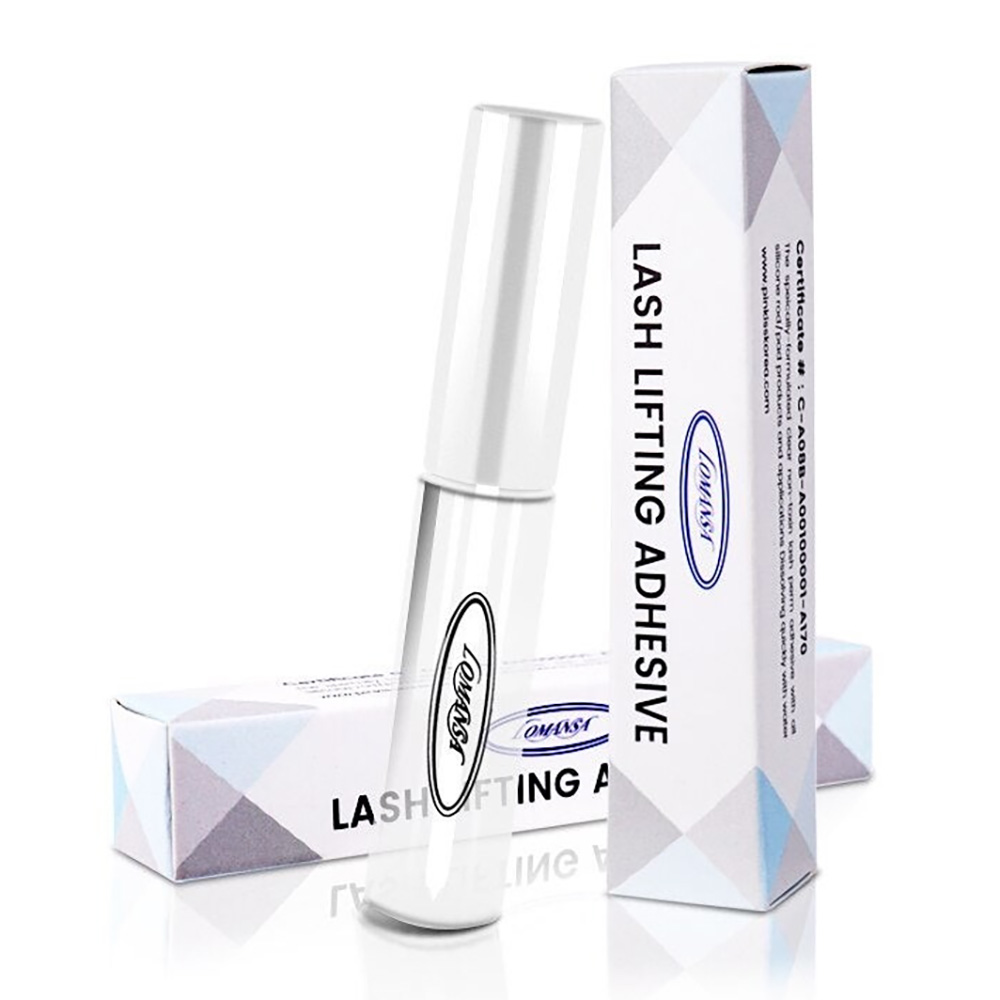 Lomansa Pegamento para Lash Lifting, Adhesivo para Permanente de Pestañas 5 ML feg