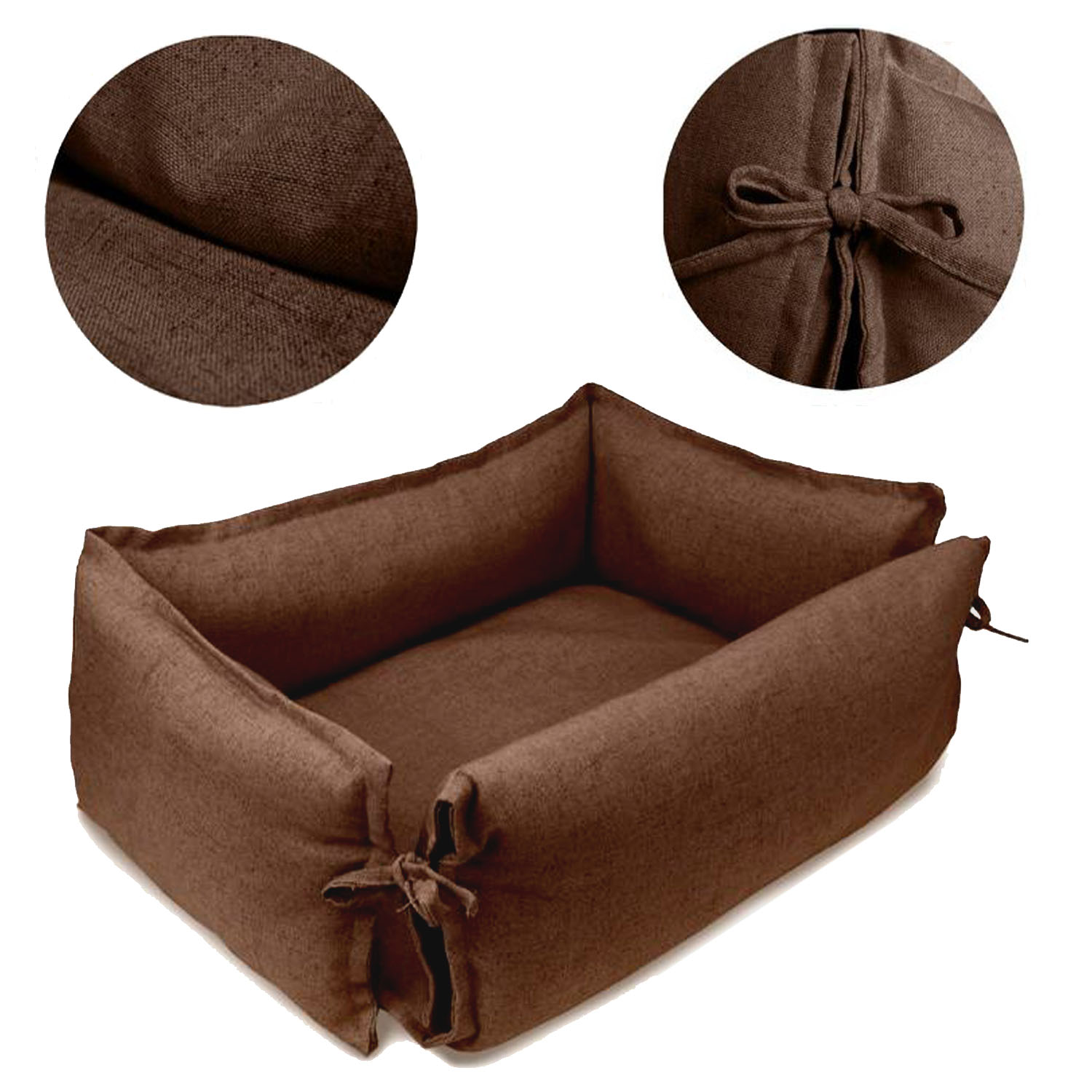 EasySpeed Asiento de Coche para Perro, Cuna de Viaje, 75x50 CM, Cama de Auto para Mascotas, Cómoda, Segura, Fácil Instalar