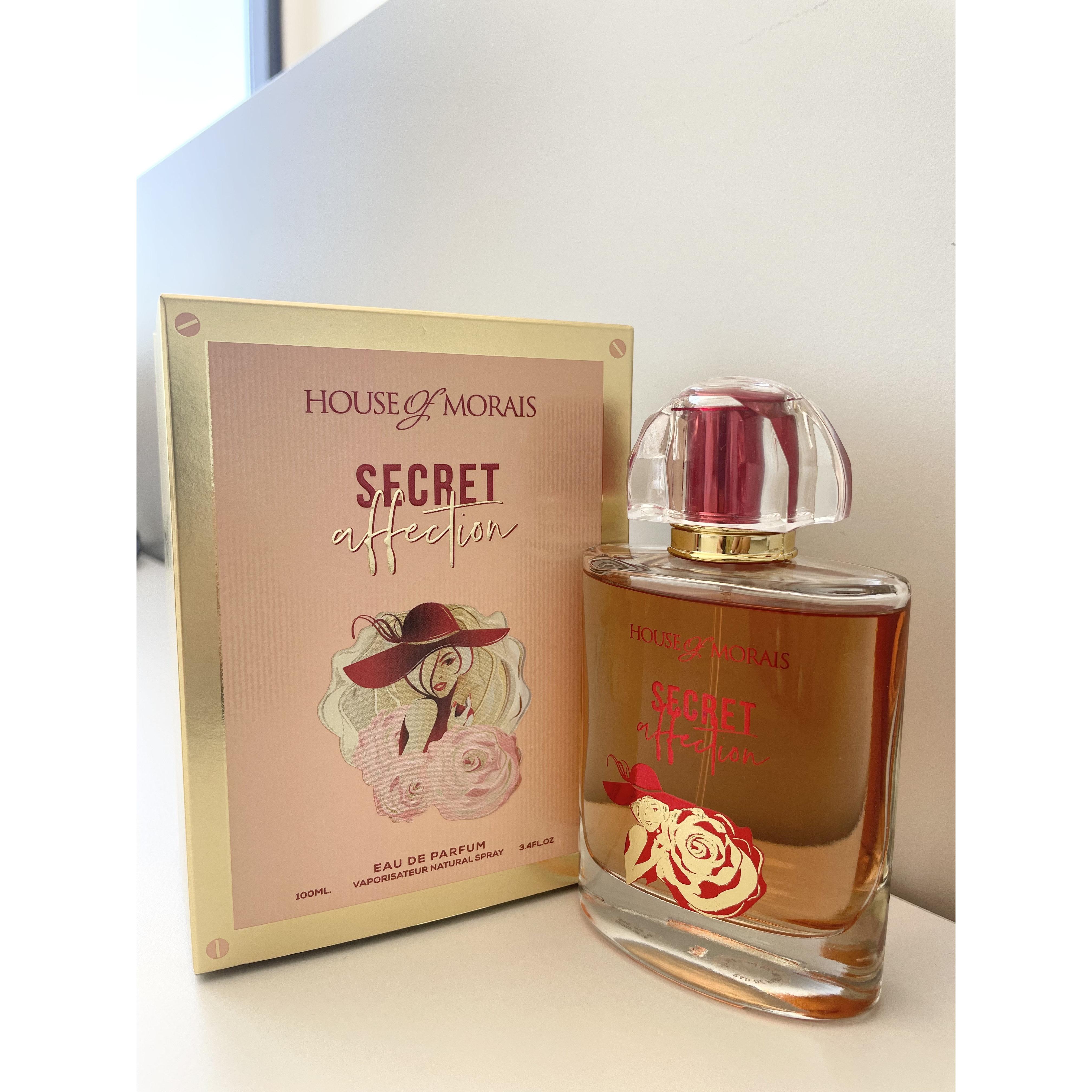 Secret Affection 100ml - Perfume para Mujer de estilo Francés, firmado por House Of Morais, elegante, sofisticado, atemporal