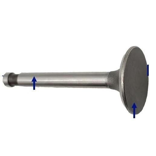3RG INDUSTRIAL - Valvula Escape (2 Pcs) - OEM 2CV - Piezas para Coche Recambios Motor y Otras Partes de Vehículo - Compatible con los distintos Modelos de Coche.