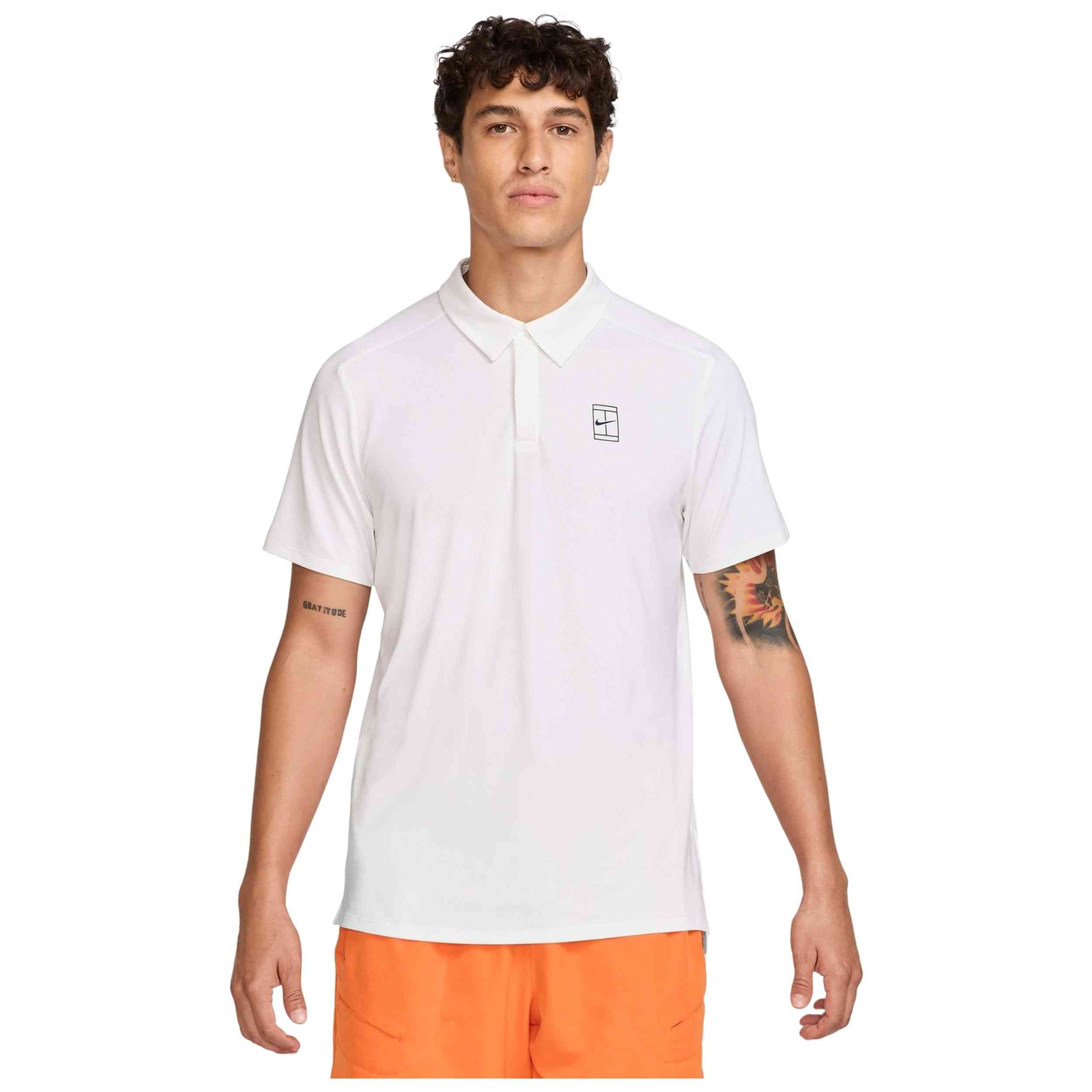 Polo Nikecourt Advantage Nike en color Blanco