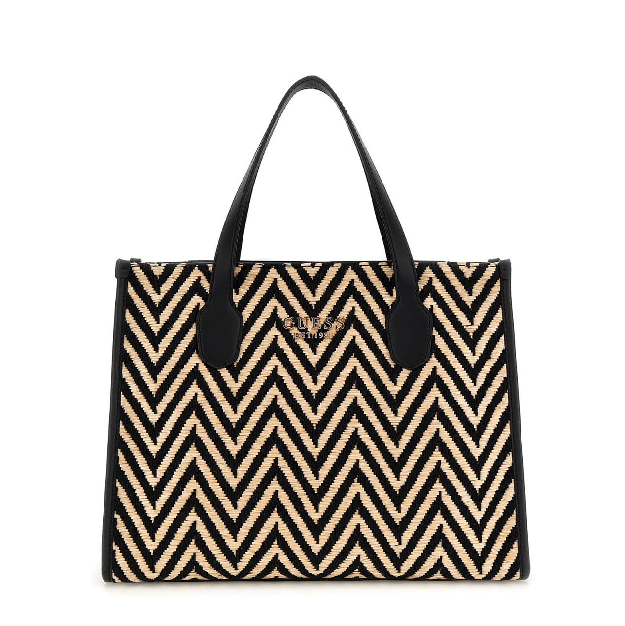Guess Bolso Silvana Negro HWCV86 65220-BLA , para Mujer