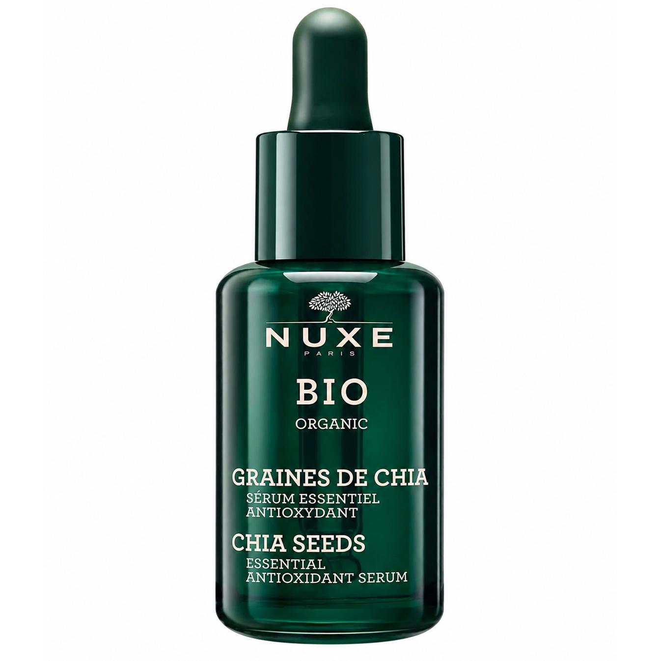 Sérum Facial Antioxidante NUXE Bio con Extracto de Semillas de Chía, 30 ml