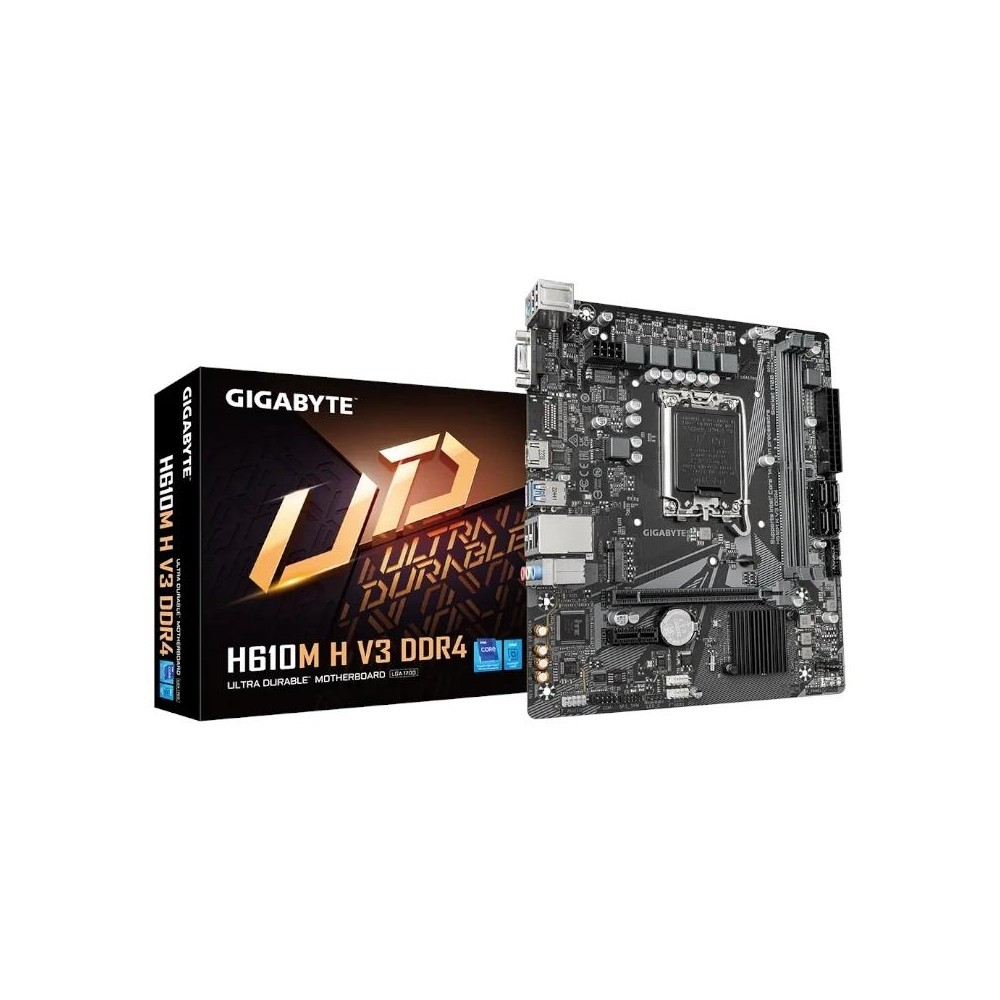 Gigabyte Placa Base H610M H V3 DDR4  mATX 1700