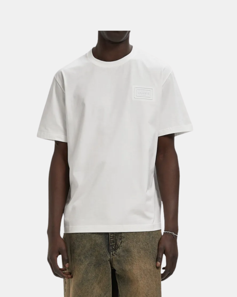 LACOSTE TH0753 Camisetas Manga corta Hombre Beige