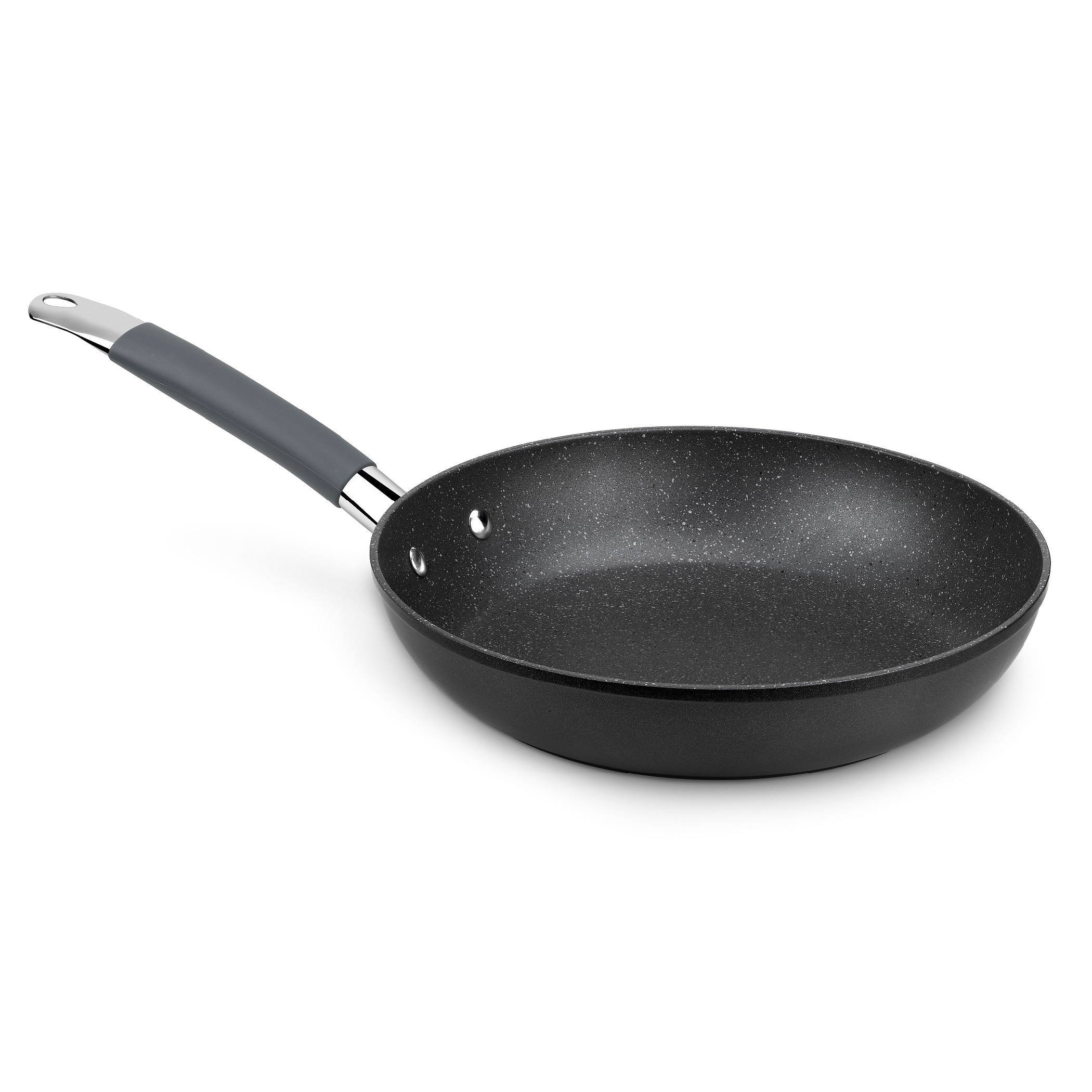 BRA Master – Sartén Aluminio Forjado - De 20 a 28 cm – Antiadherente, Libres de PFAS – Apto para Inducción y Horno – Mango con Silicona Anticalor – Superficie Ultra Resistente