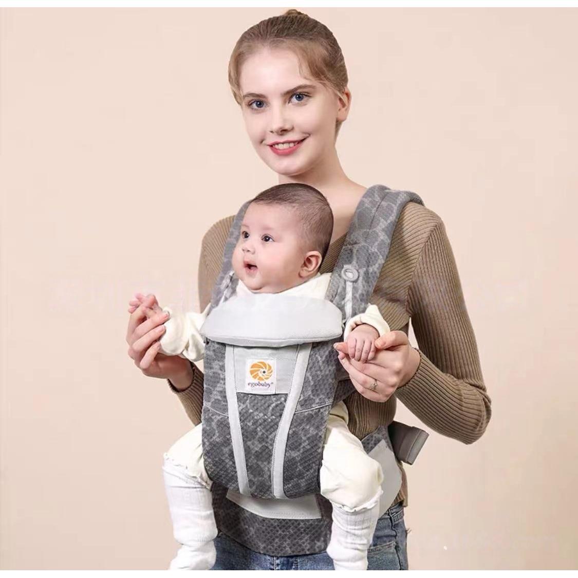Portabebés de Mochila para Bebé, se Puede Llevar Delante o Detrás, Fular Portabebés para Recién Nacidos, Ideal para Llevar al Frente, Cómodo y Seguro