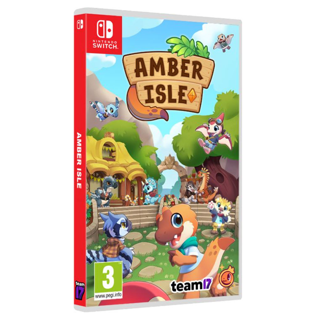 AMBER ISLE SWITCH - Nuevo a estrenar - PAL España - Meridiem Games - TEAM 17 - tipo Animal Crossing