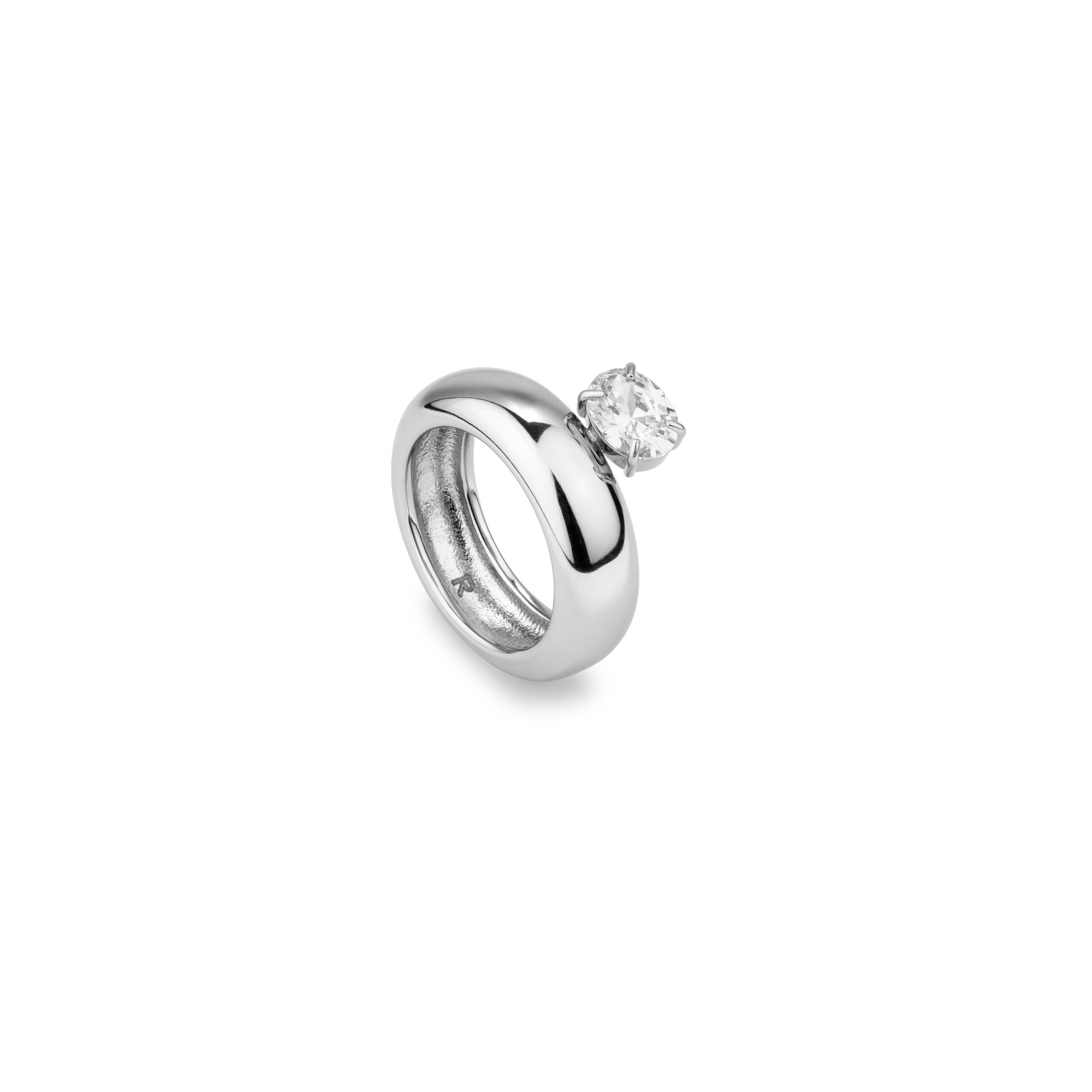 Radiant Anillo Mujer Anillo Mujer Frost Plateado De Acero Plateado Talla Europea 52,00 Talla España 12,00 Ry000442