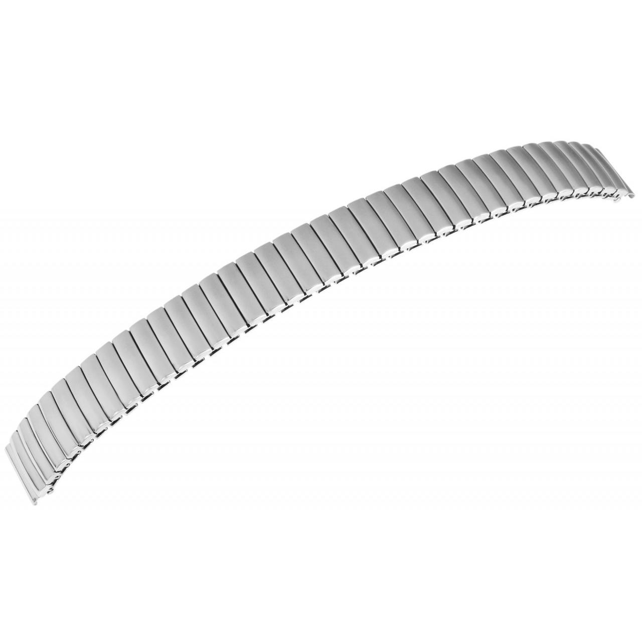Mestre Artesão® Bracelete de Reloj Prateada em Metal - 16mm - 0033