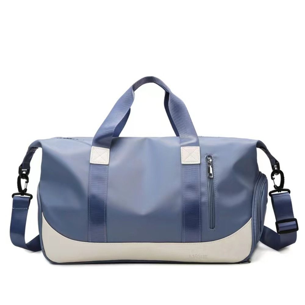Bolsa de yoga grande de gran capacidad con compartimento para zapatos, bolsa de viaje, perfecta para vacaciones,