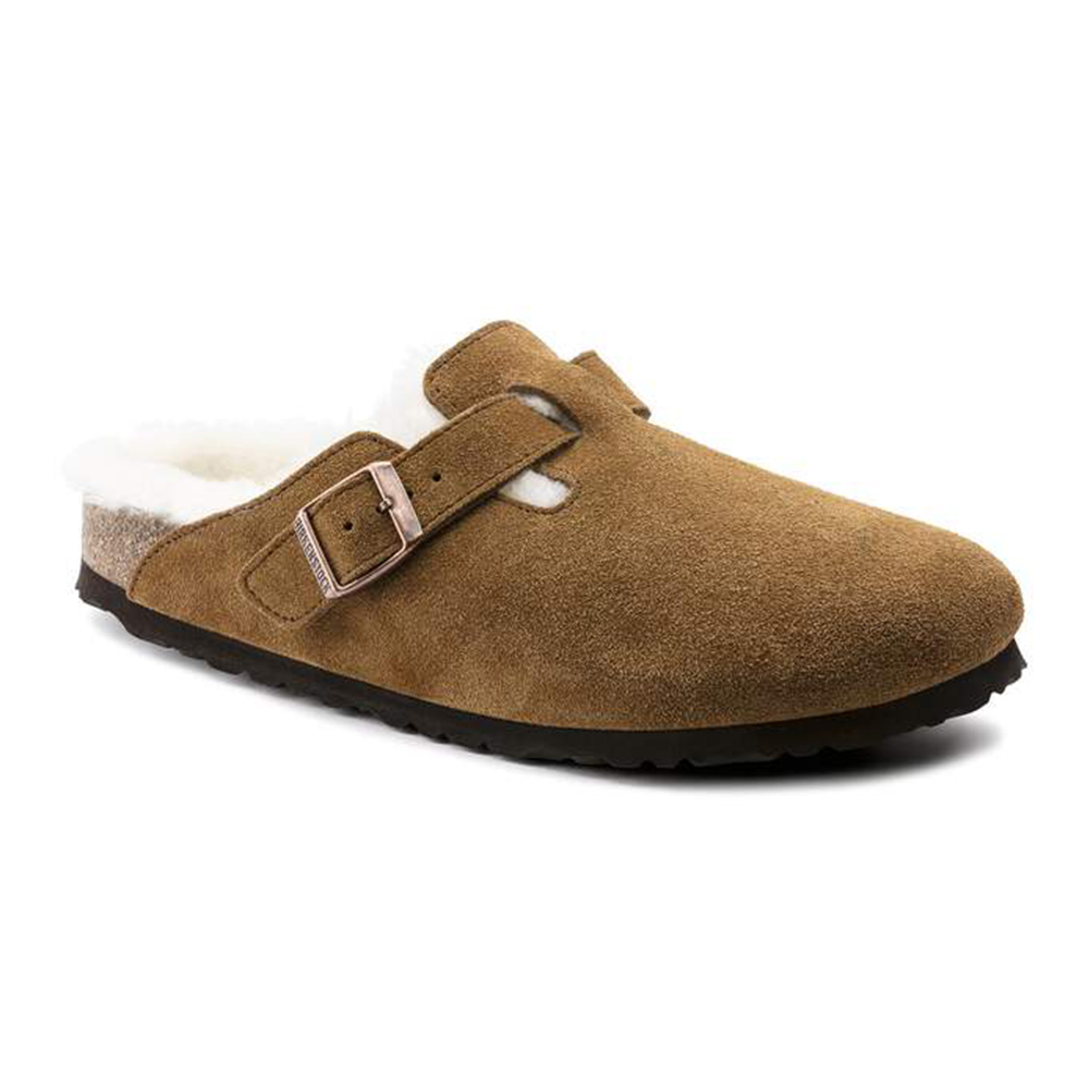 Shoes Birkenstock modelo 1001141 Boston Sh en color Tabaco