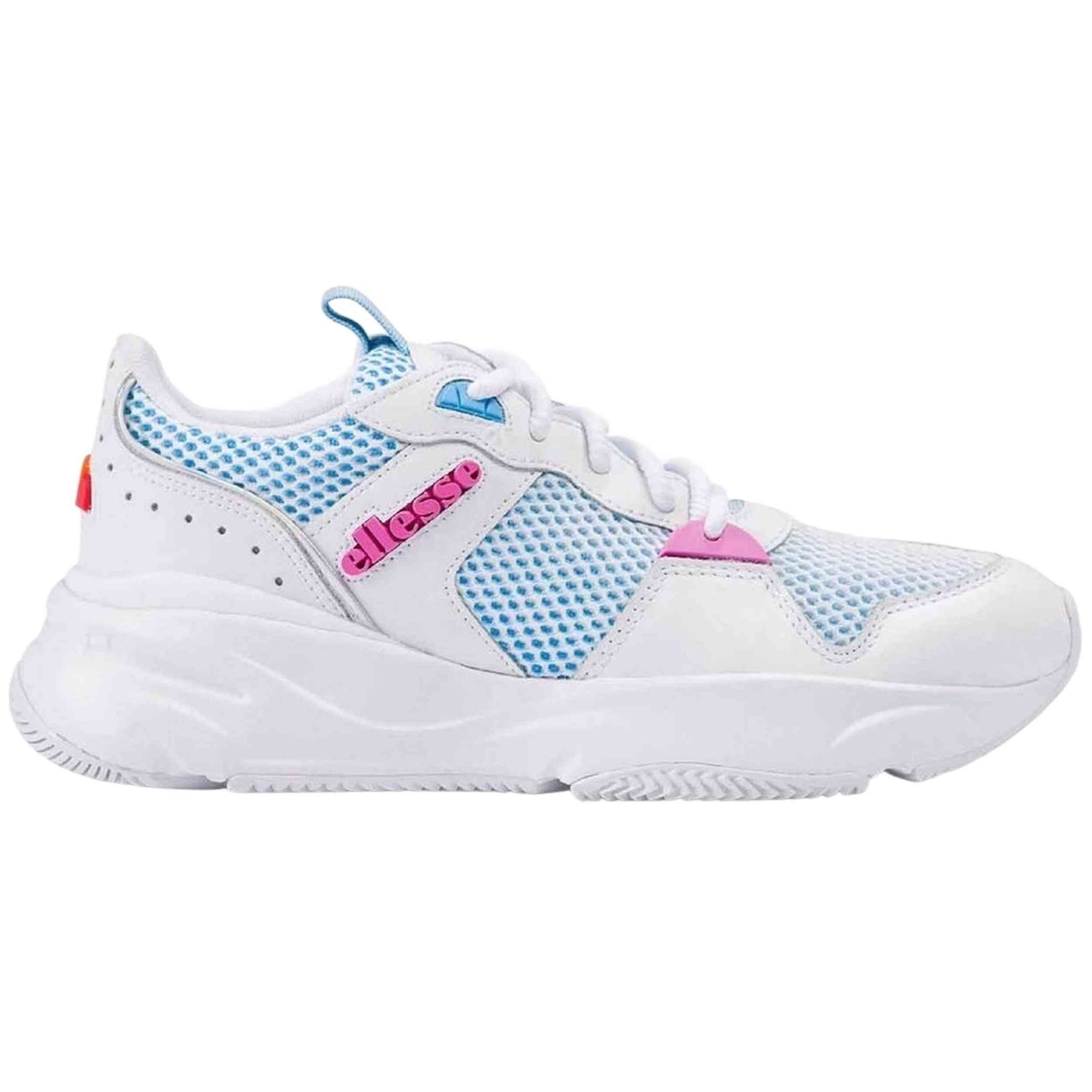 Zapatos Ellesse modelo Zapatillas Aspio piel blanco/azul para Mujer en color Blanco