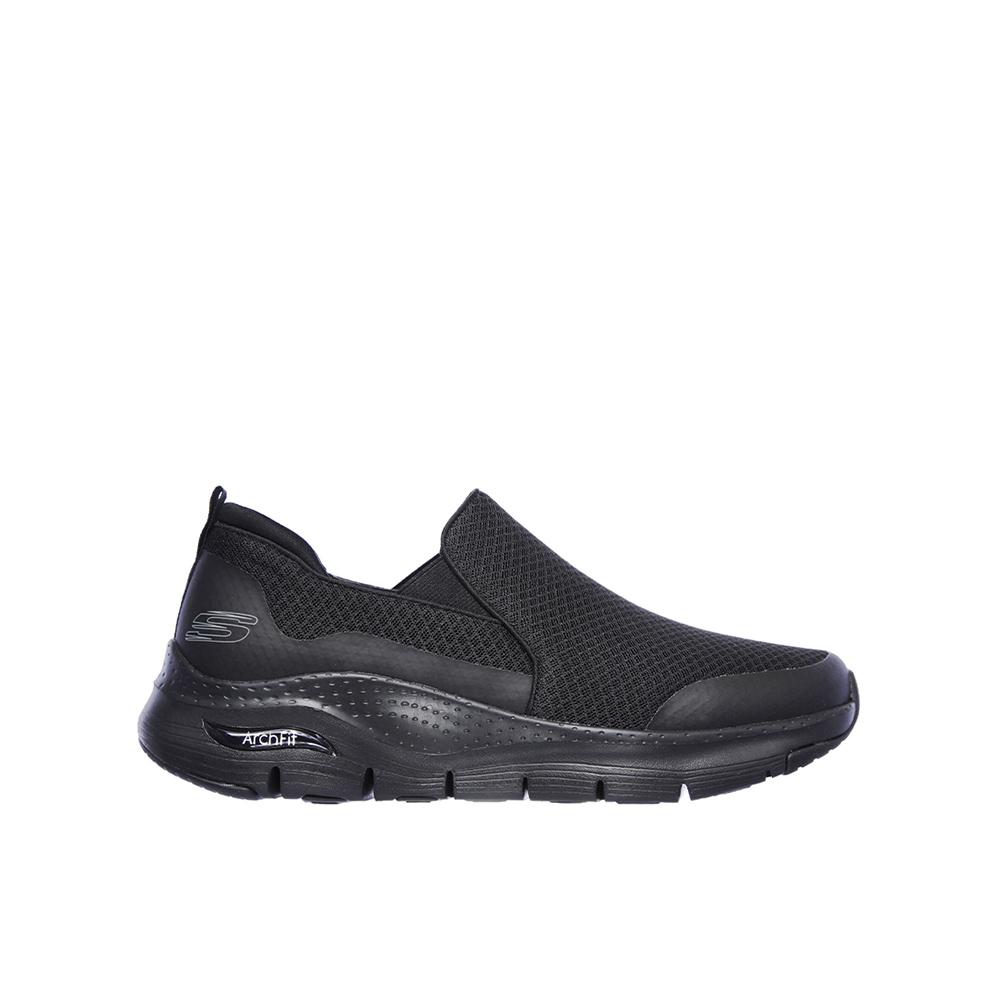 Skechers Arch Fit - Banlin Zapatillas deportivas para hombre negras en textil y sintético 86119
