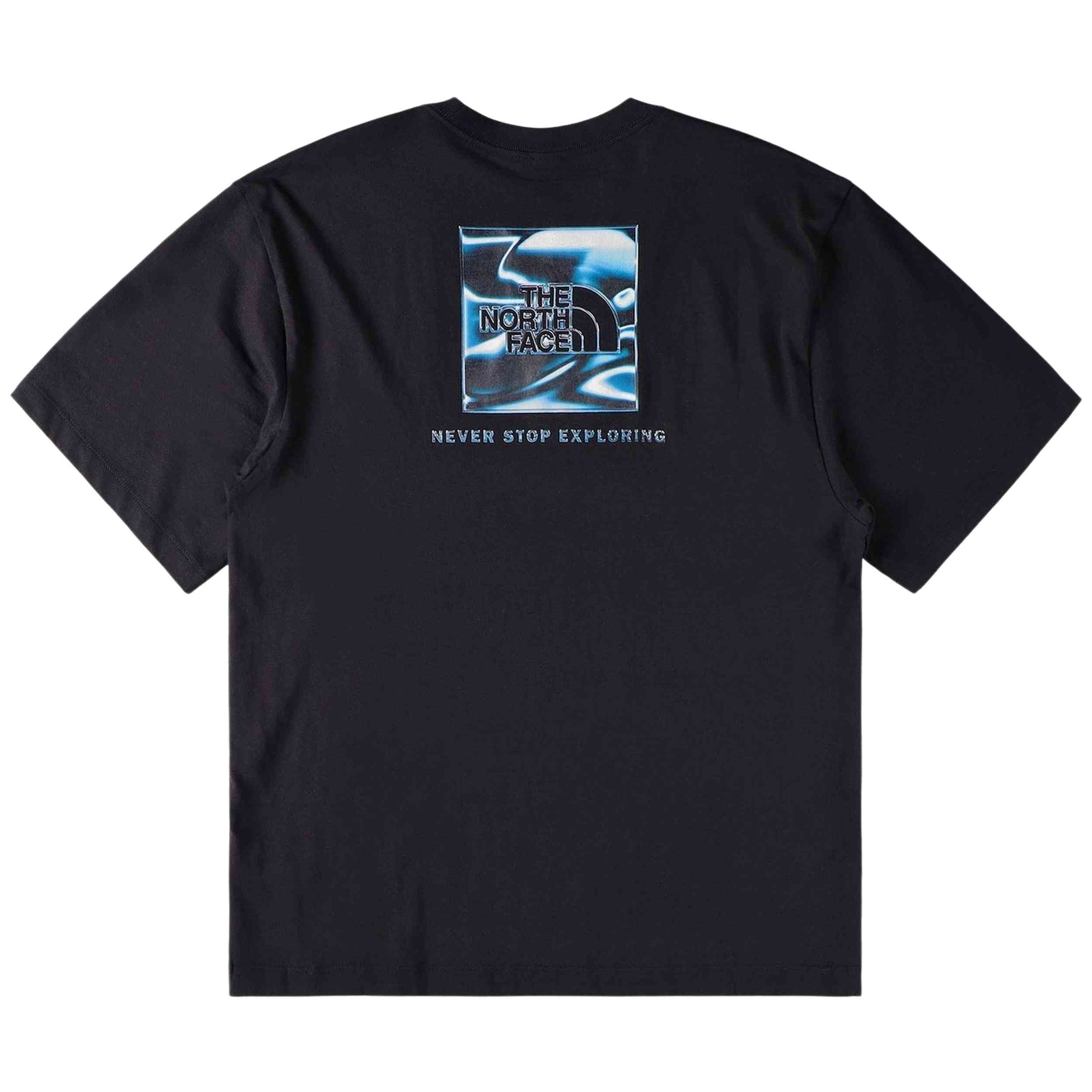 Camiseta De Manga Corta The North Face modelo Liquid Box NSE para Hombre en color Negro