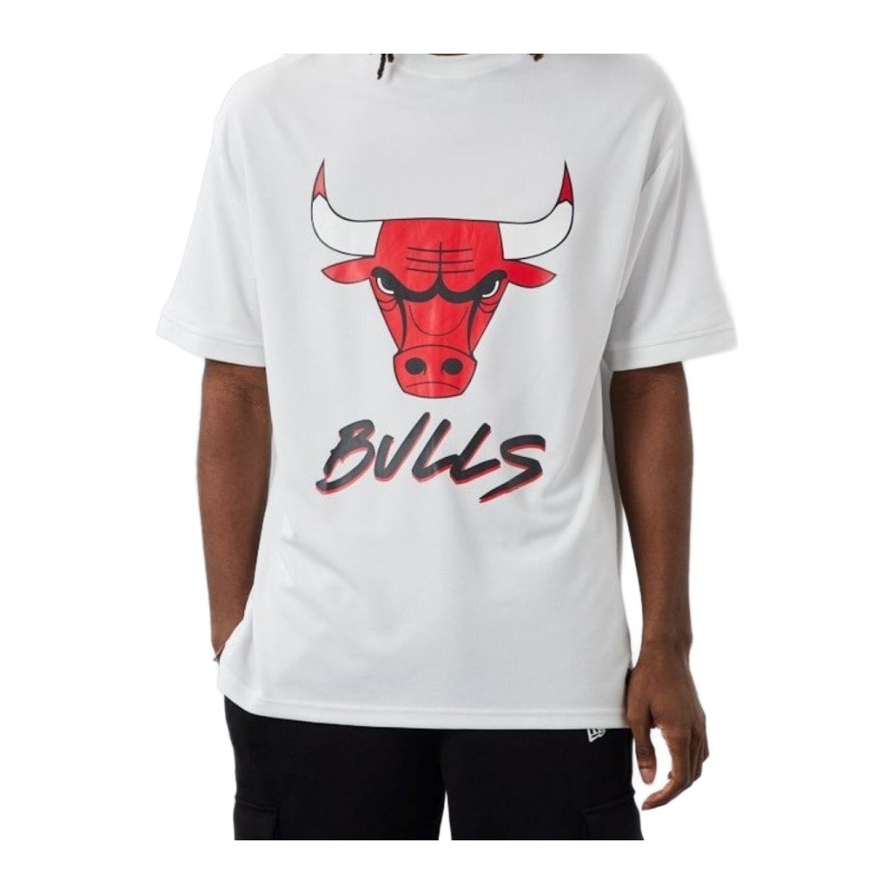 Camiseta NEW ERA NBA SCRIPT MESH TEE CHIBUL WHIFDR 60284736 Blanco