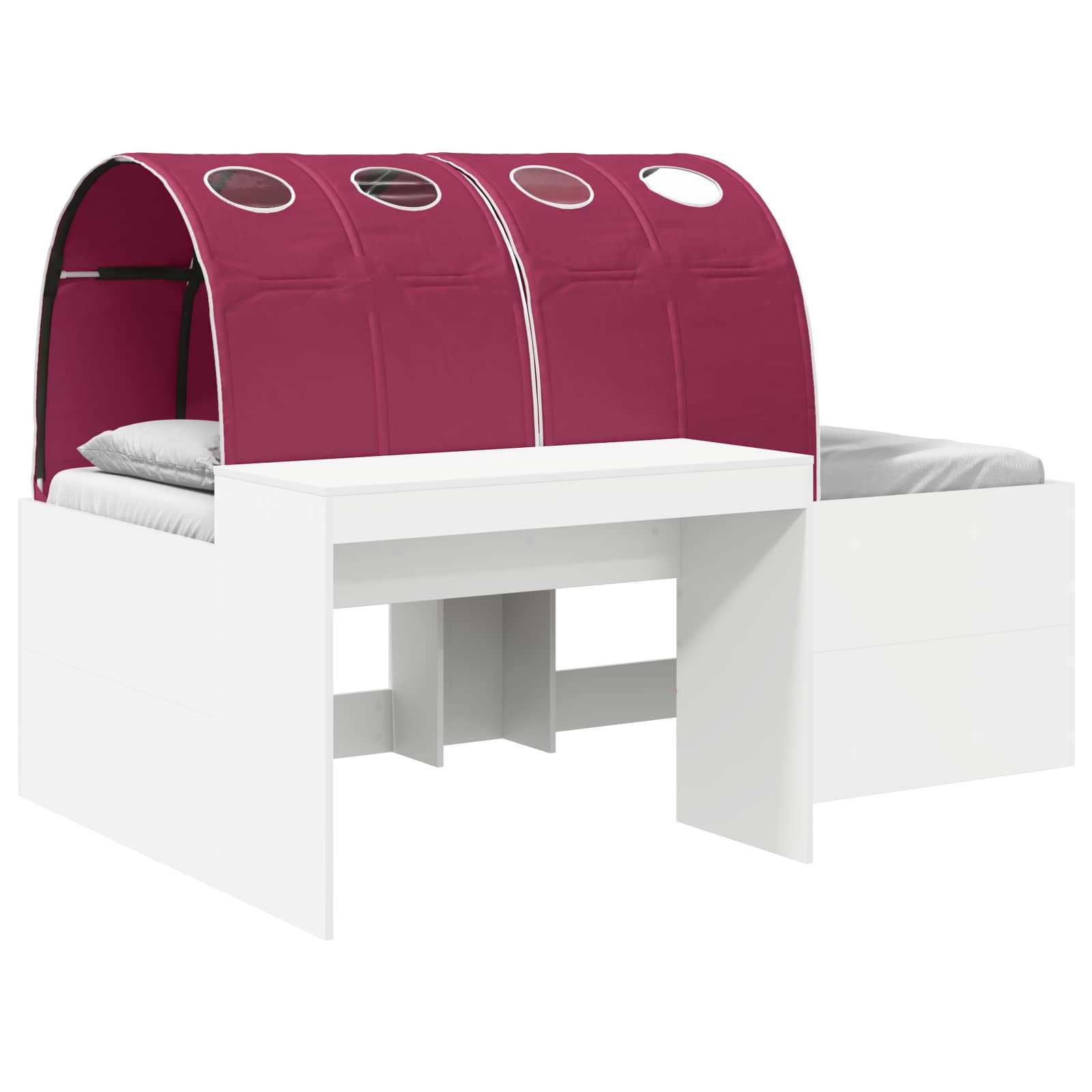 vidaXL Cama con Túnel 3 uds. 118,6 x 193,2 x 75,1 cm Multicolor