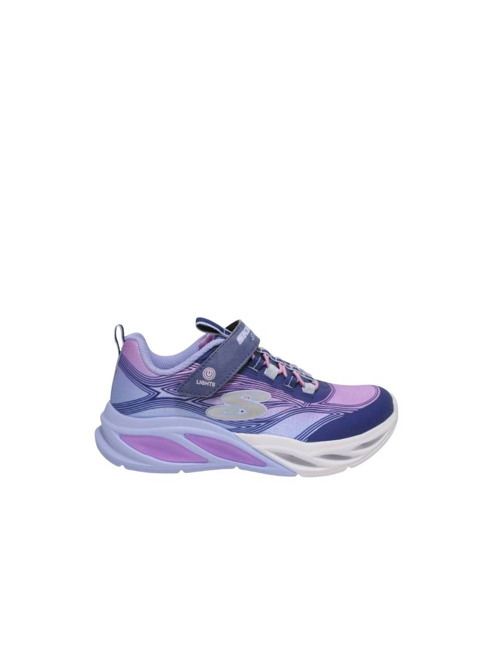 SKECHERS COSMIC GLOW DEPORTIVAS LUCES NIÑA 303712L