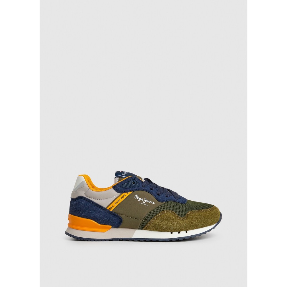 PEPE JEANS PBS30577 765 Zapatillas deportivas ni?o 29548 23I DE`PORTIVO CORDON KAKI