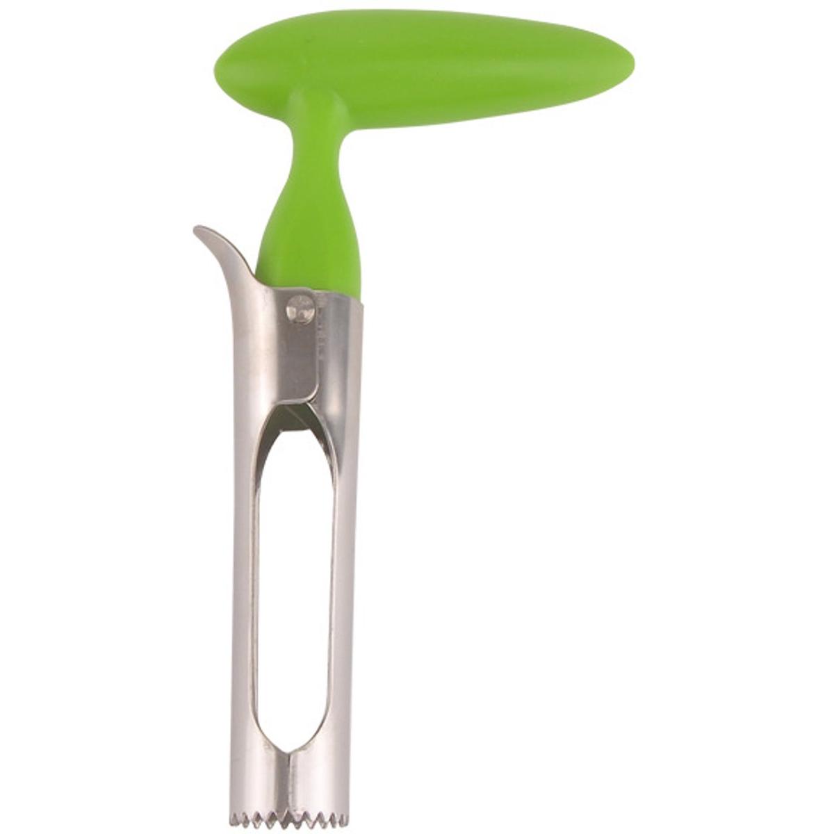 Extractor de corazones de manzana - Extractor de corazones de manzana de acero inoxidable - Extractor de corazones de fruta - Separador de corazones de fruta - Extractor de corazones de pera - 17,8*9 cm