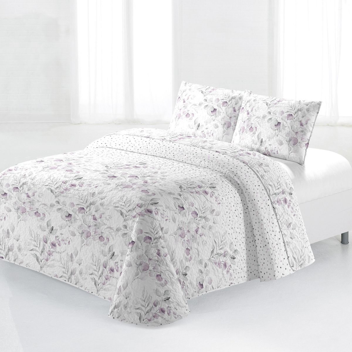 Colcha Bouti reversible termosellada, modelo Galia, de la marca Miracle