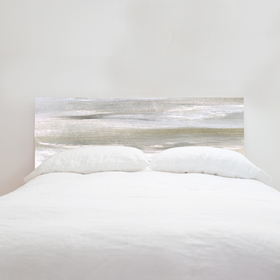 Cabeceros para cama de 150 90  180 (medidas 95x80 95x100 110x80 110x100 110x120 165x80 165x100 blanco originales diseño de Ane Didier forma original y práctica de decorar la habitación con arte Re. ANA DURAN C 602