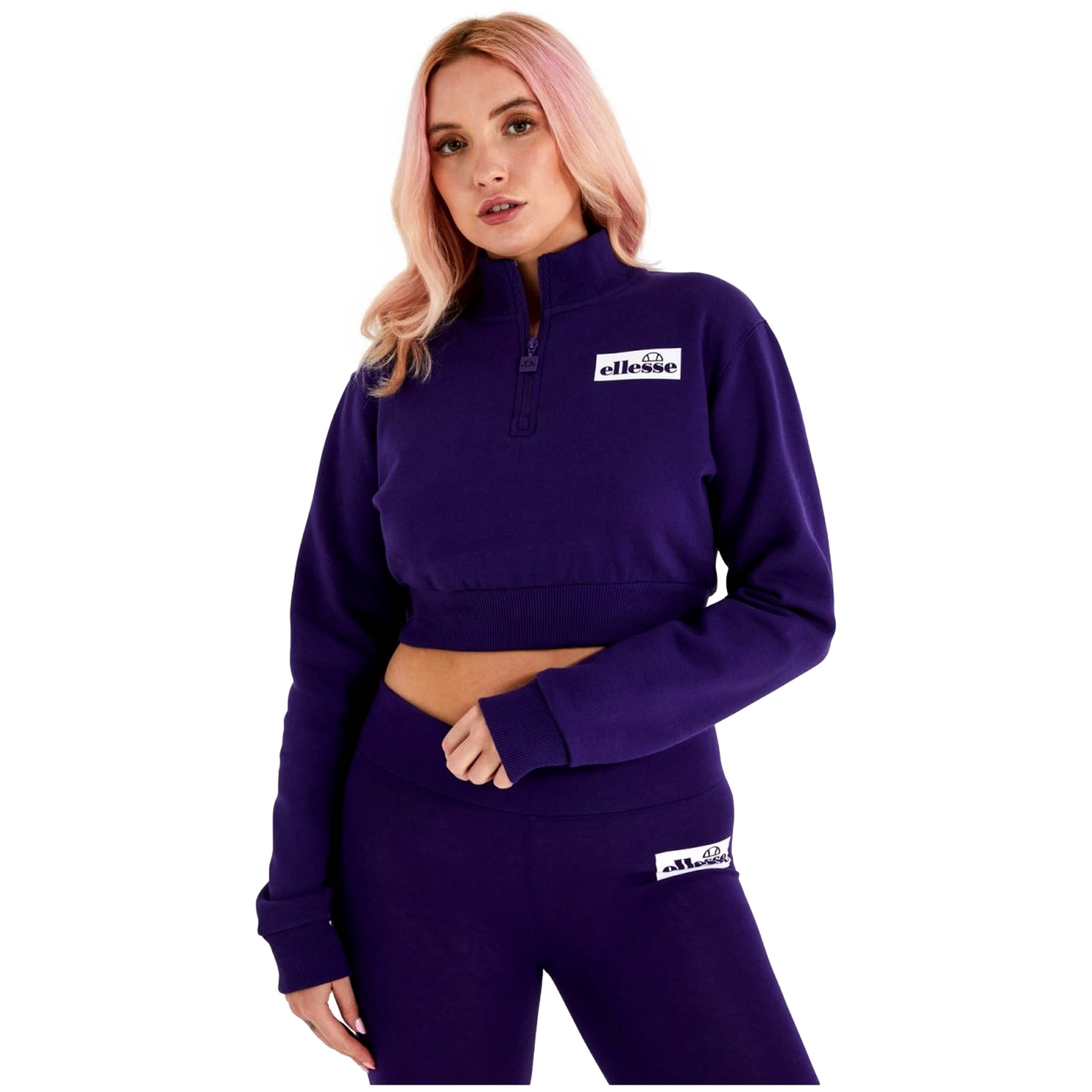 Sudadera Ellesse modelo Occhi para hombre y mujer en color Morado