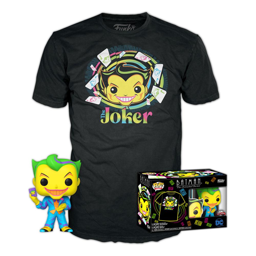 Funko Pop & Tee Box Joker (Bklt) Talla S - Set Exclusivo