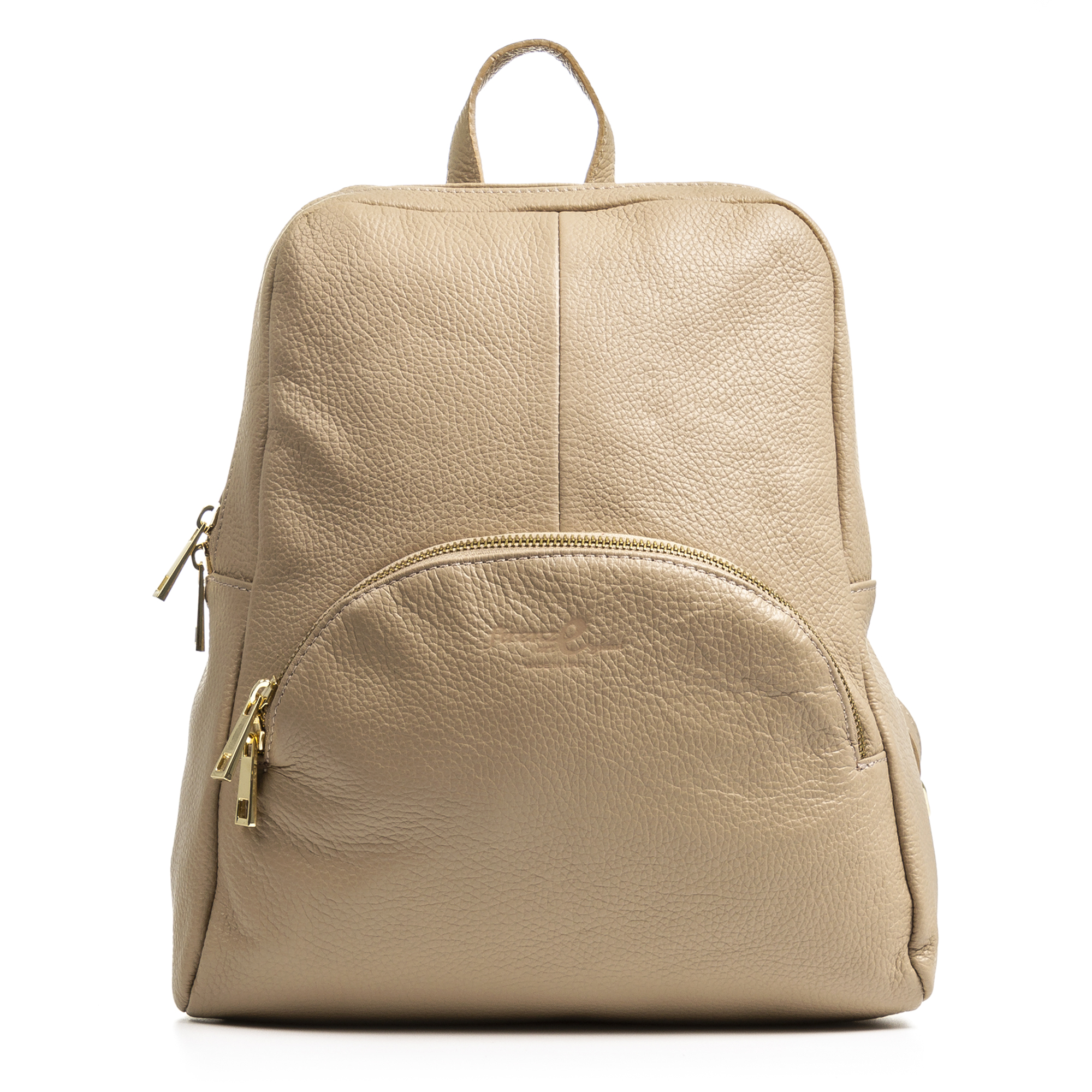 Firenze Artegiani. Monastier Bolso mochila Mujer.Piel auténtica Dollaro . Made in Italy. Vera Pelle Italiana.