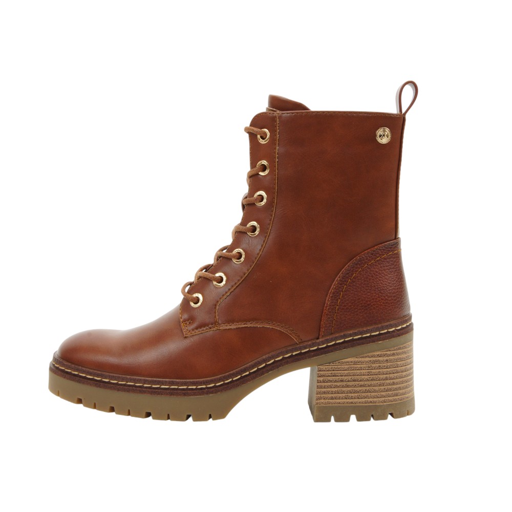 Xti mod. 144454 botín para mujer en sintetico, cordones