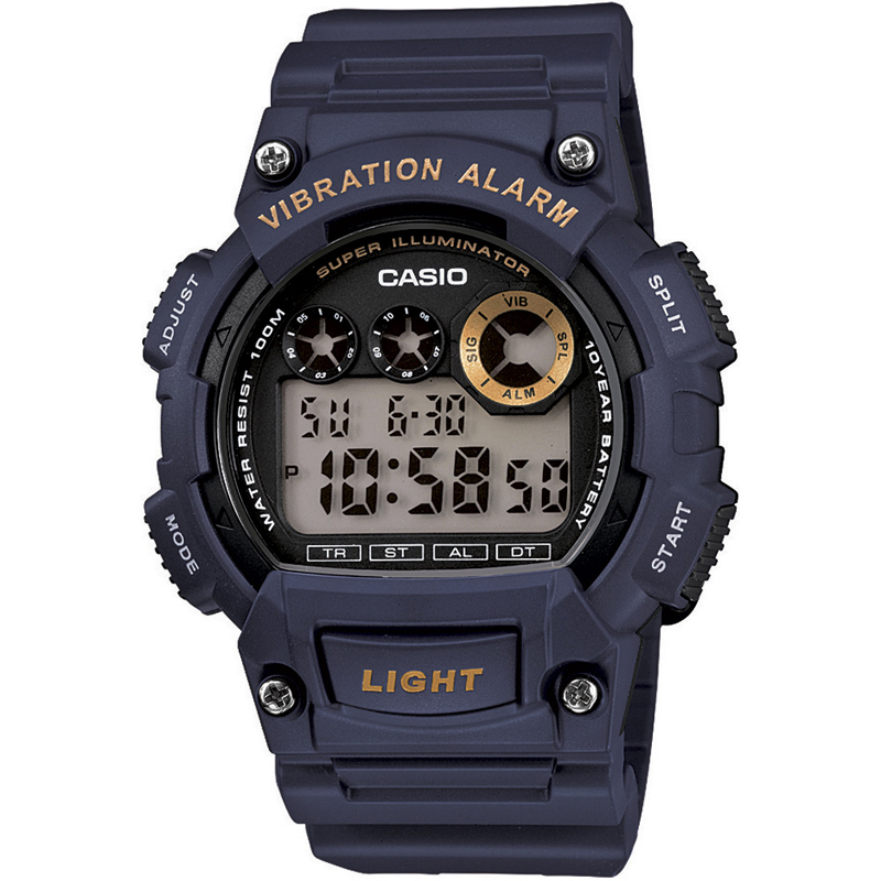 Casio W-735h-2avef Youth Reloj Para Para Hombre Color Azul
