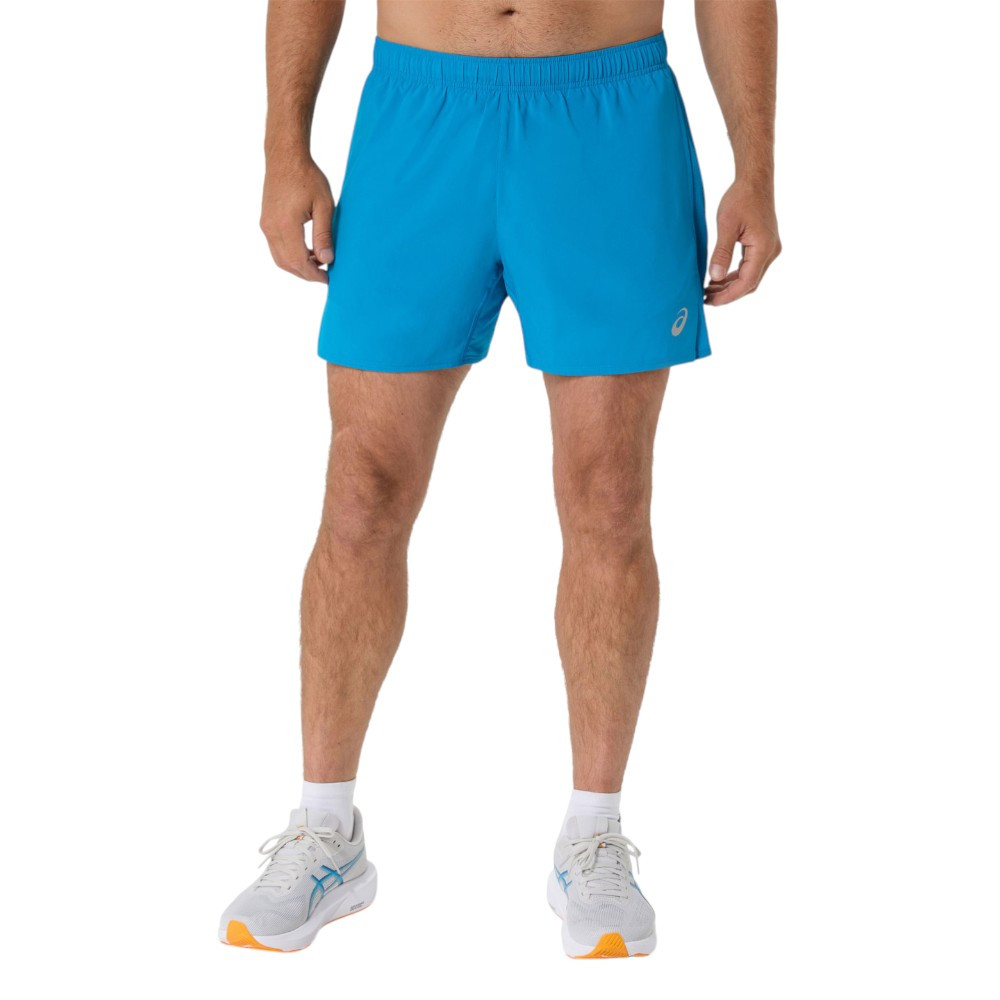 Short Asics Core 5In Azul Aegean 2011D214-400 Hombre Running